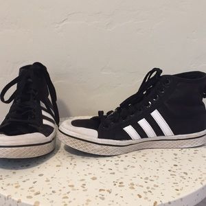 Adidas High Tops women’s size 6.5